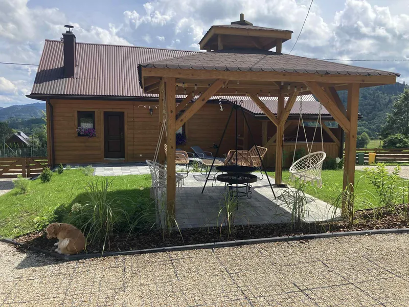 Miejsce do odpoczynku w ogrodzie