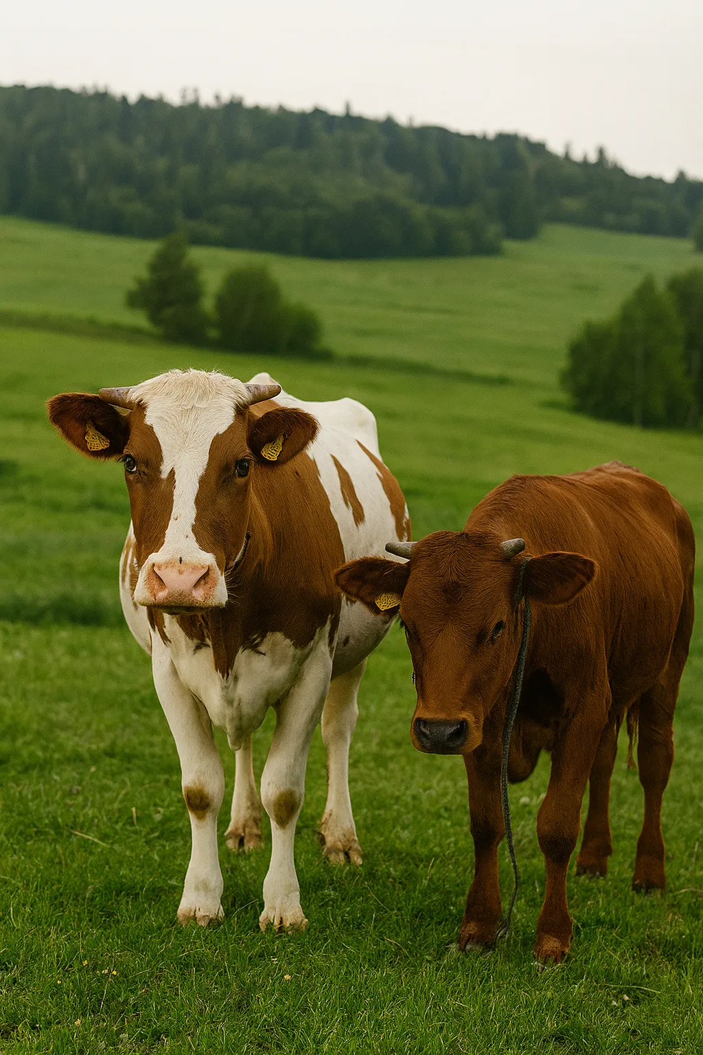 Krowy w MiniZOO Hornicok